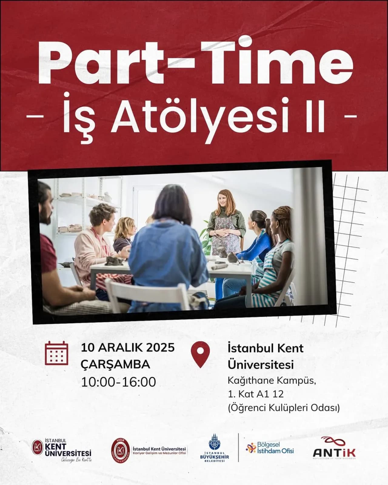 İstanbul Kent Üniversitesi'nde Part Time İş Fırsatı: Etkinlik ve Destek Personeli Alımı İstanbul Kent Üniversitesi'nde Part Time İş Fırsatı: Etkinlik ve Destek Personeli Alımı