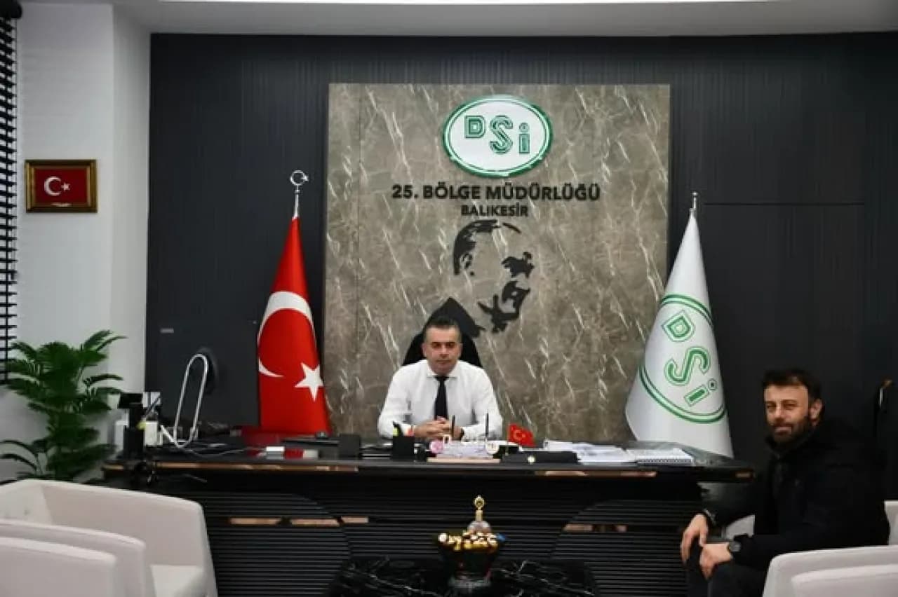 Balya ve Karesi Muhtarları DSİ 25. Bölge Müdürlüğü'nü Ziyaret Etti Balya ve Karesi Muhtarları DSİ 25. Bölge Müdürlüğü'nü Ziyaret Etti