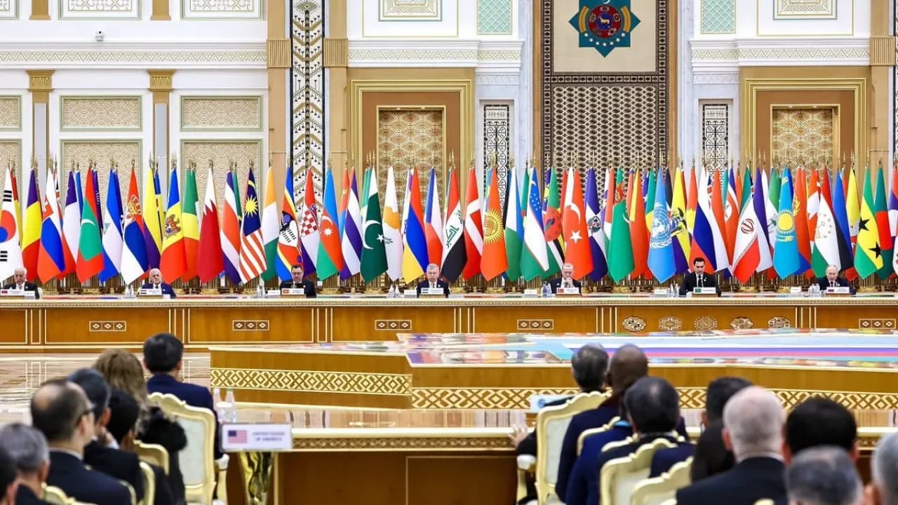 Çin Lideri'nin Özel Temsilcisi Türkmenistan'da Uluslararası Barış ve Güven Yılı Forumu'na Katıldı Çin Lideri'nin Özel Temsilcisi Türkmenistan'da Uluslararası Barış ve Güven Yılı Forumu'na Katıldı