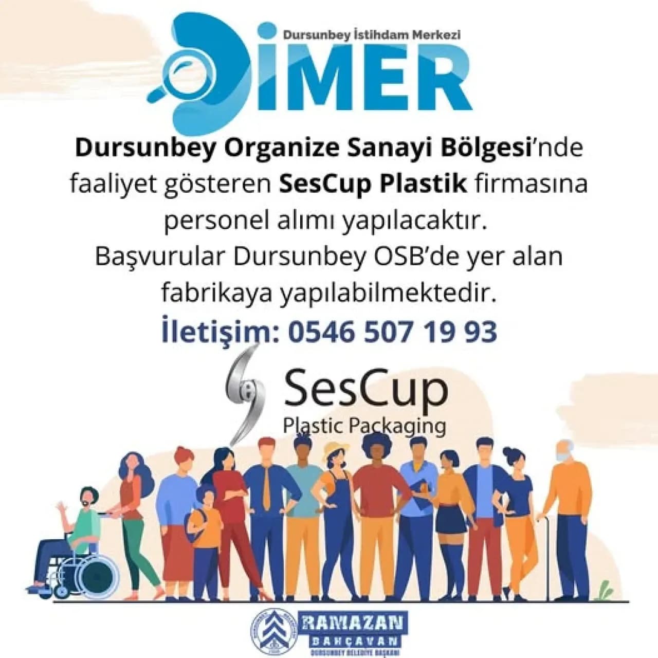 Dursunbey OSB'de Faaliyet Gösteren SesCup Plastik Personel Alacak Dursunbey OSB'de Faaliyet Gösteren SesCup Plastik Personel Alacak