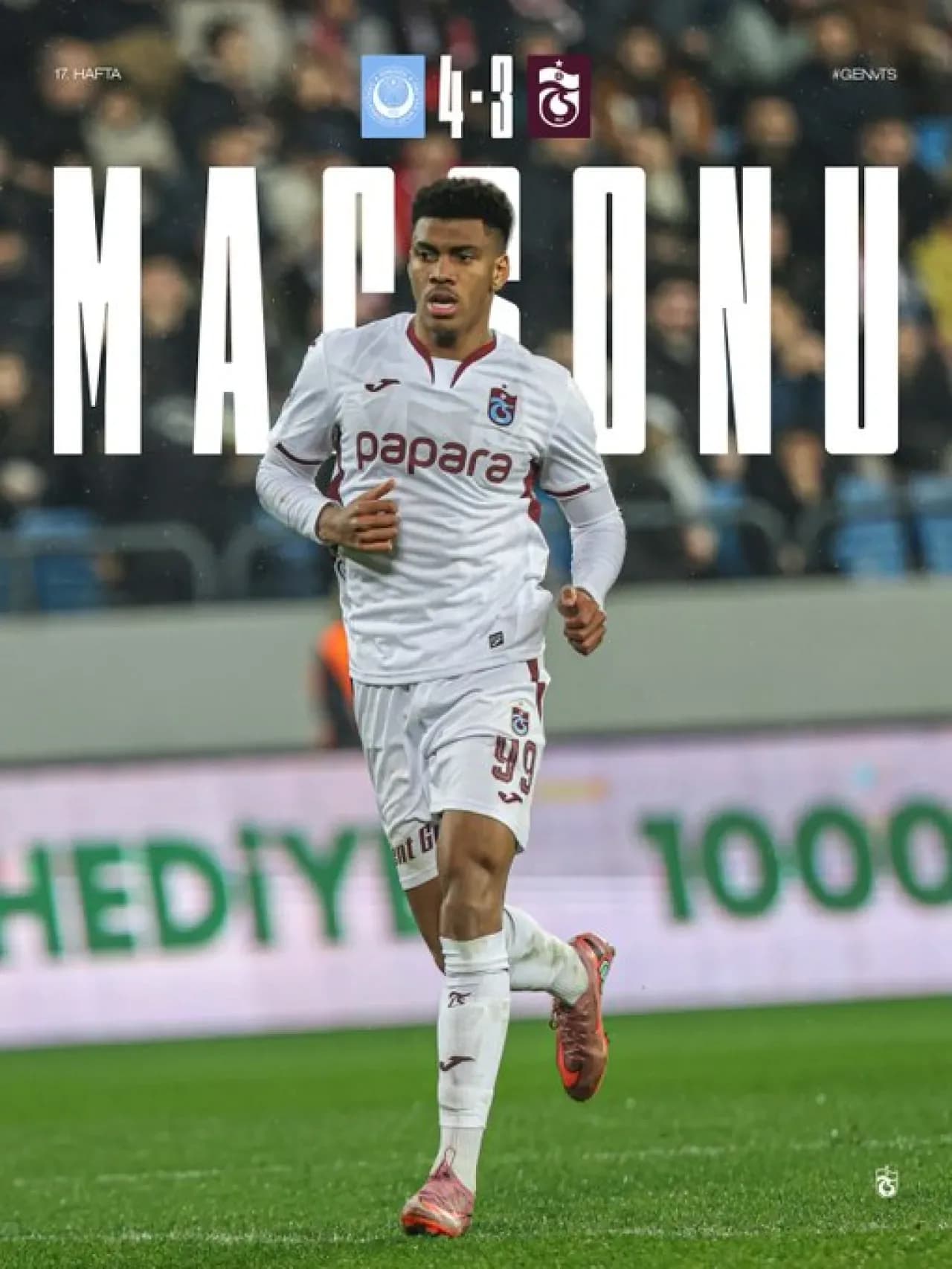 Trabzonspor'un Yenilmezlik Serisi Sona Erdi: Süper Lig'de 11 Maç Sonra İlk Mağlubiyet Trabzonspor'un Yenilmezlik Serisi Sona Erdi: Süper Lig'de 11 Maç Sonra İlk Mağlubiyet