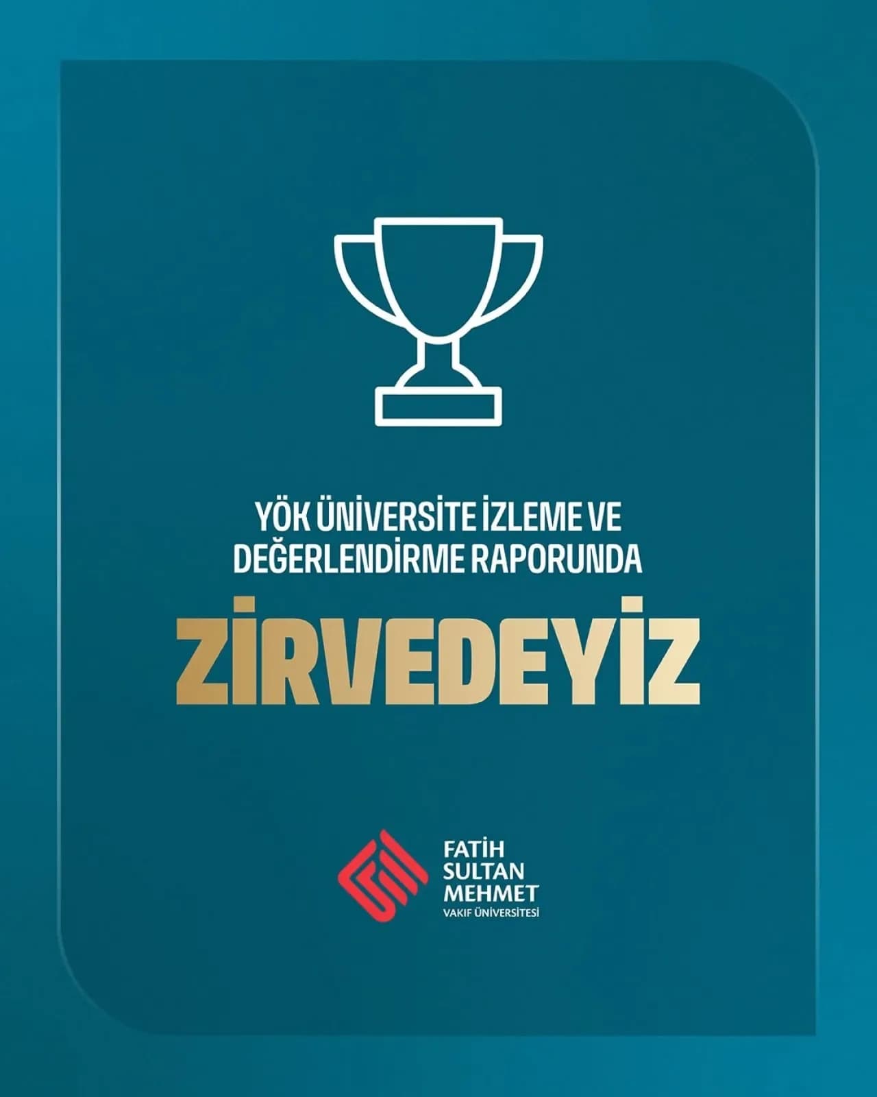 Fatih Sultan Mehmet Vakıf Üniversitesi YÖK 2025 Raporu'nda Zirveye Yerleşti Fatih Sultan Mehmet Vakıf Üniversitesi YÖK 2025 Raporu'nda Zirveye Yerleşti