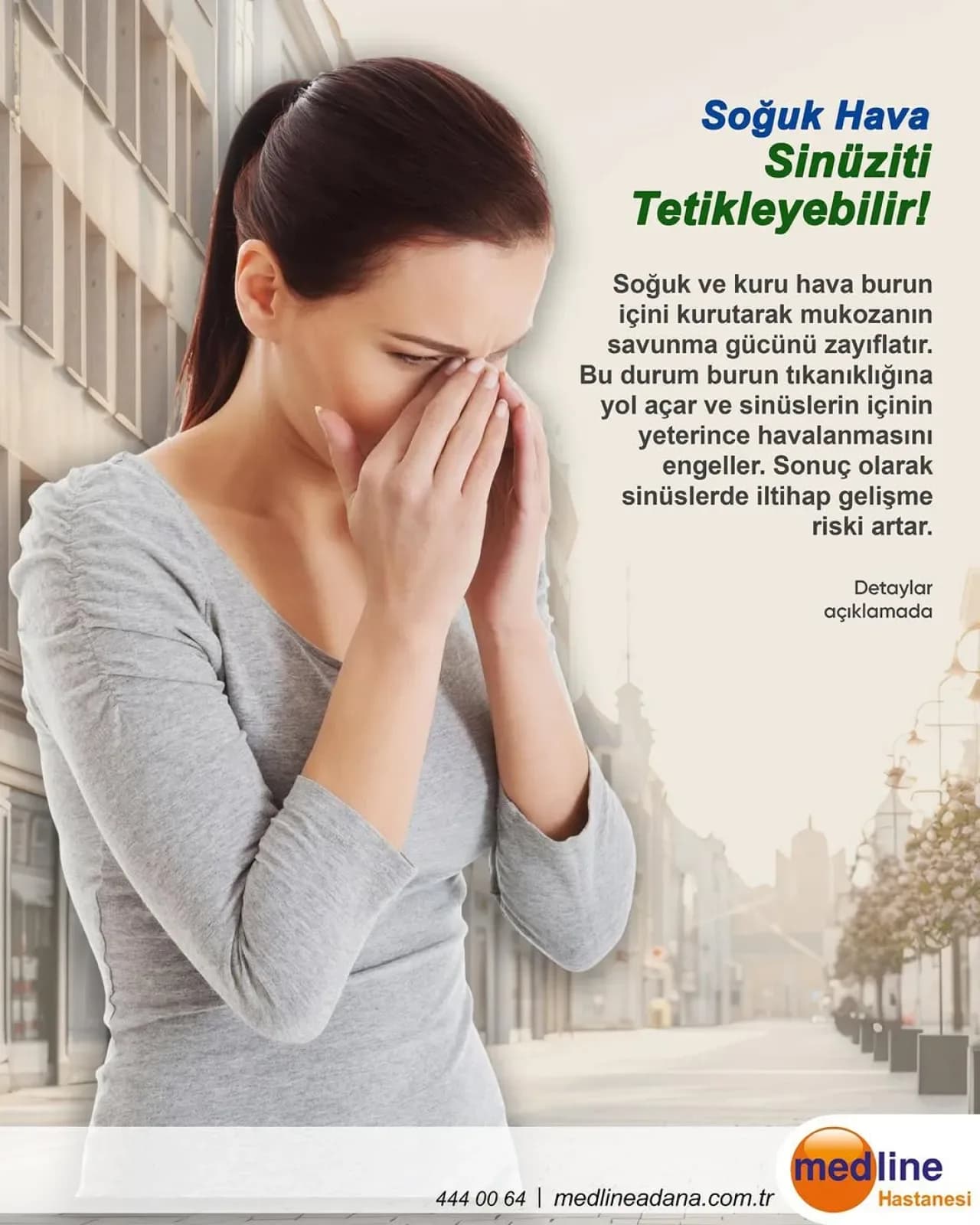 Soğuk Havalar Sinüzit Şikayetlerini Tetikliyor: İşte Korunma Yolları Soğuk Havalar Sinüzit Şikayetlerini Tetikliyor: İşte Korunma Yolları