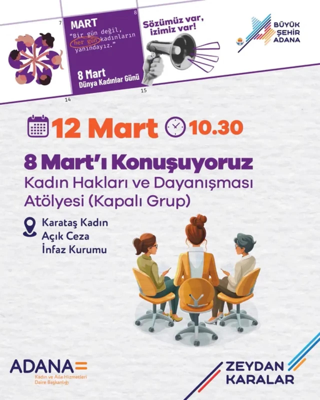 Kadın ve Aile İçin Güçlü Adım: ABB, 12 Mart'ta Karataş'ta Buluşuyor Kadın ve Aile İçin Güçlü Adım: ABB, 12 Mart'ta Karataş'ta Buluşuyor