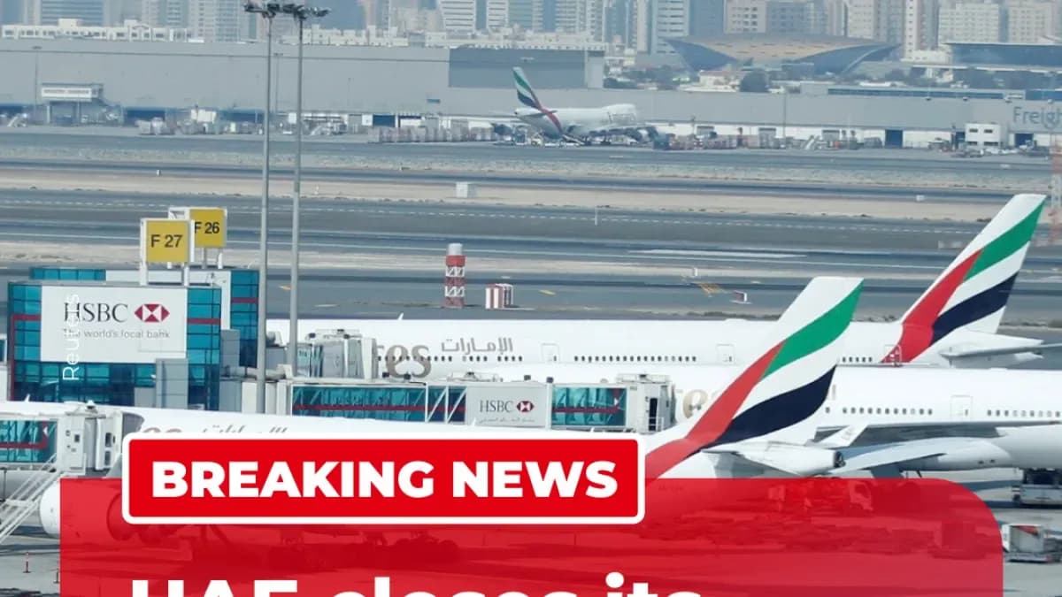 UAE Airspace Temporarily Closed: Precautionary Measure for Flight and Crew Safety UAE Airspace Temporarily Closed: Precautionary Measure for Flight and Crew Safety