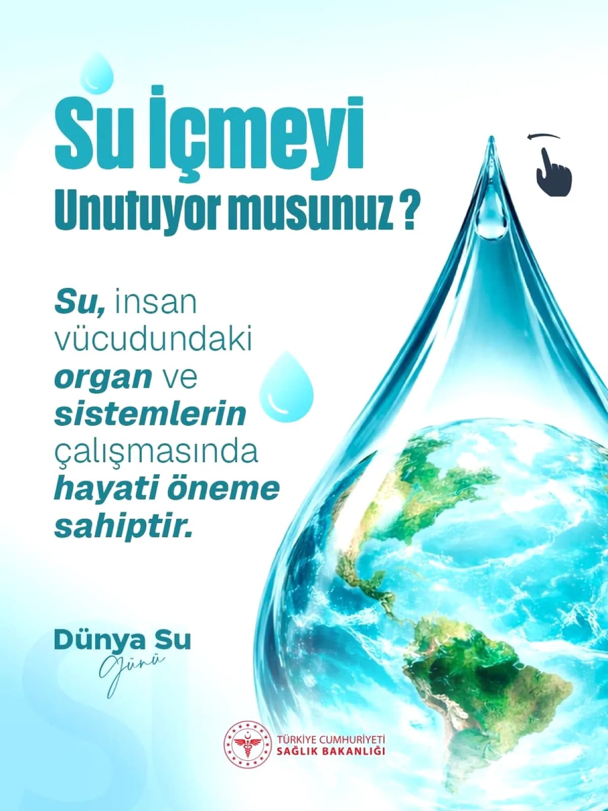 Sağlık Bakanlığı'ndan Suyun Hayati Rolüne Dair Açıklama Sağlık Bakanlığı'ndan Suyun Hayati Rolüne Dair Açıklama