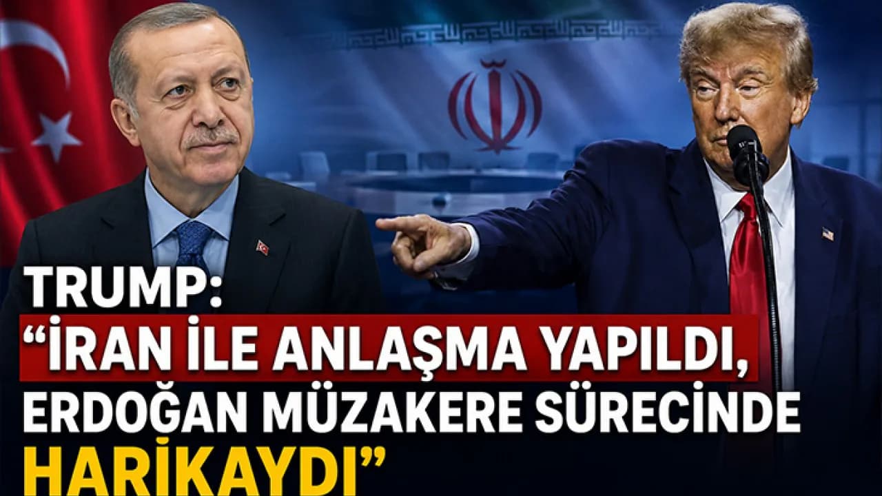 Trump'tan İran Anlaşması Duyurusu: Cumhurbaşkanı Erdoğan'ın Rolü Vurgulandı Trump'tan İran Anlaşması Duyurusu: Cumhurbaşkanı Erdoğan'ın Rolü Vurgulandı