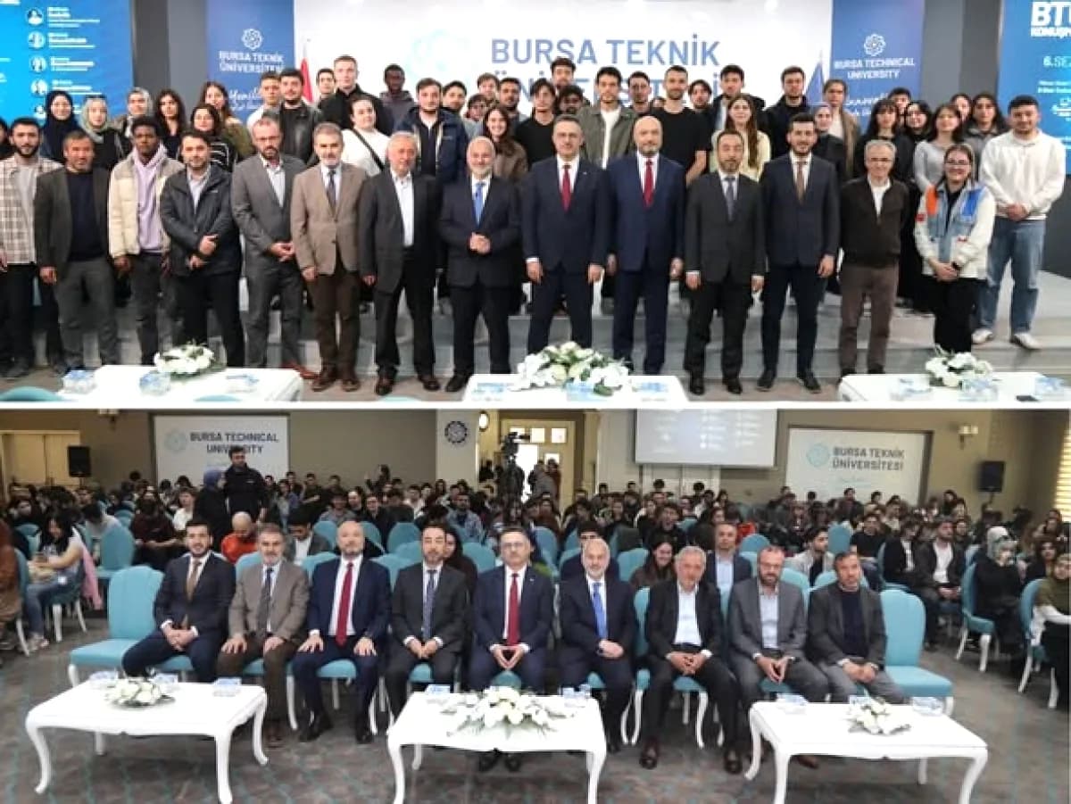 BTÜKonuşmaları'nda Temel Kotil: Gençlere Üretim Çağı Mesajı BTÜKonuşmaları'nda Temel Kotil: Gençlere Üretim Çağı Mesajı