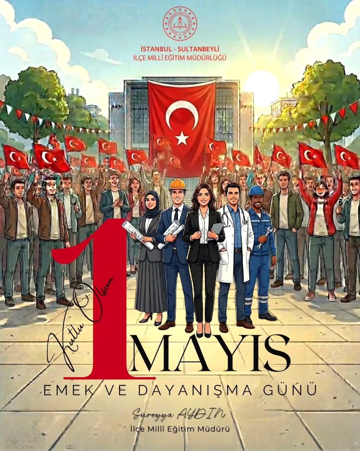 Sultanbeyli'de 1 Mayıs Emek ve Dayanışma Günü Kutlandı Sultanbeyli'de 1 Mayıs Emek ve Dayanışma Günü Kutlandı
