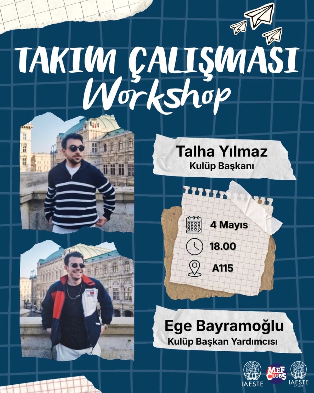 MEF'te Kariyerine Katkı: Takım Çalışması Workshop'u 4 Mayıs'ta MEF'te Kariyerine Katkı: Takım Çalışması Workshop'u 4 Mayıs'ta