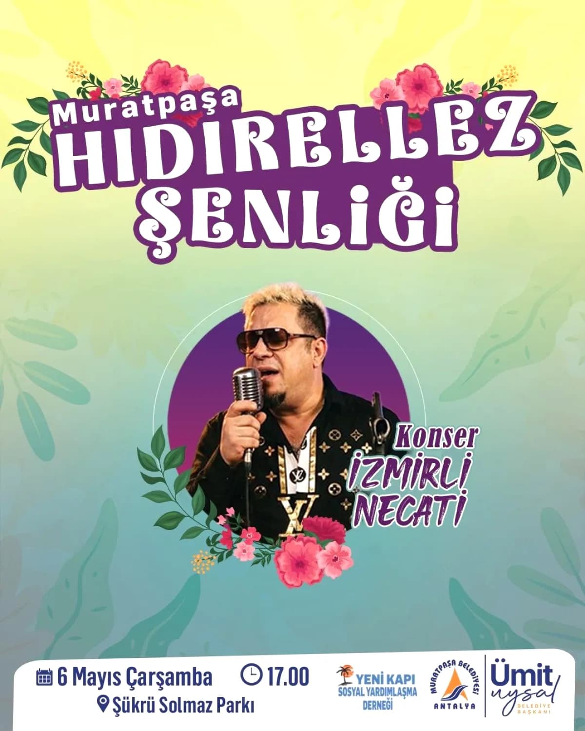 Muratpaşa'da Hıdırellez Coşkusu: Necati Sahne Alacak Muratpaşa'da Hıdırellez Coşkusu: Necati Sahne Alacak