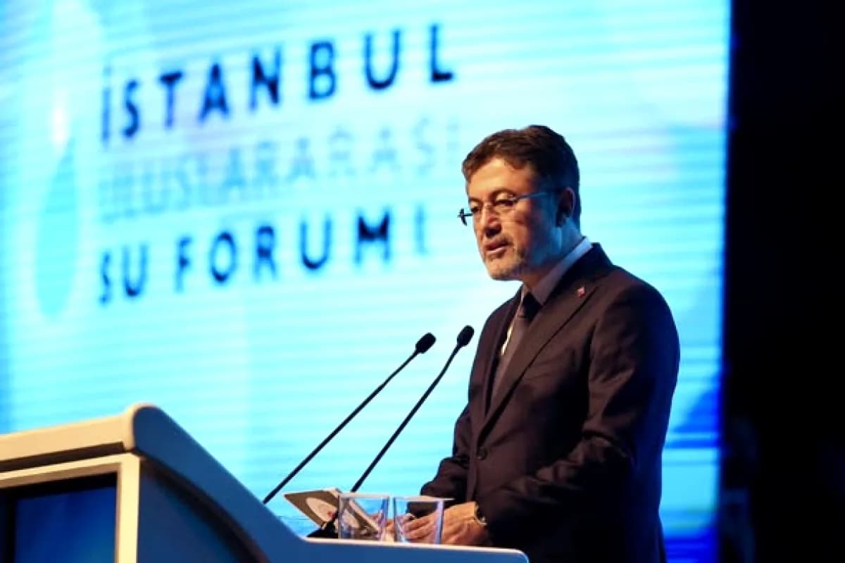 İstanbul'da Su Forumu Başladı: Bakan Yumaklı Dirençli Stratejileri Açıkladı İstanbul'da Su Forumu Başladı: Bakan Yumaklı Dirençli Stratejileri Açıkladı