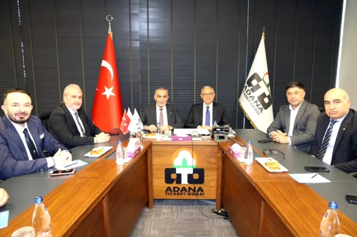 Adana OSB'den Adana Ticaret Odası'na İş Birliği Ziyareti Adana OSB'den Adana Ticaret Odası'na İş Birliği Ziyareti