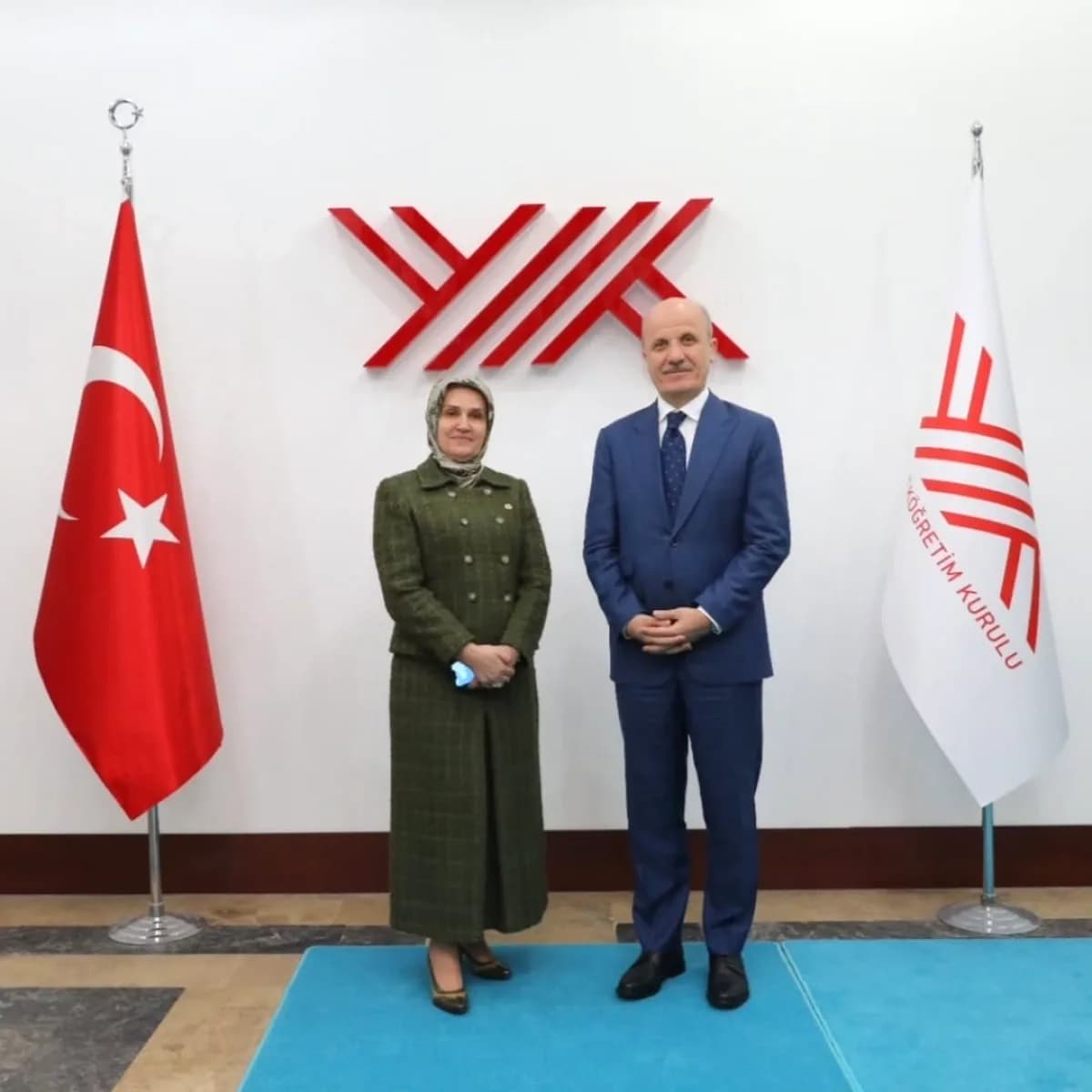 Öztürk'ten YÖK Başkanı Özvar'a Ziyaret: Sağlık Akademisinde İş Birliği Öztürk'ten YÖK Başkanı Özvar'a Ziyaret: Sağlık Akademisinde İş Birliği