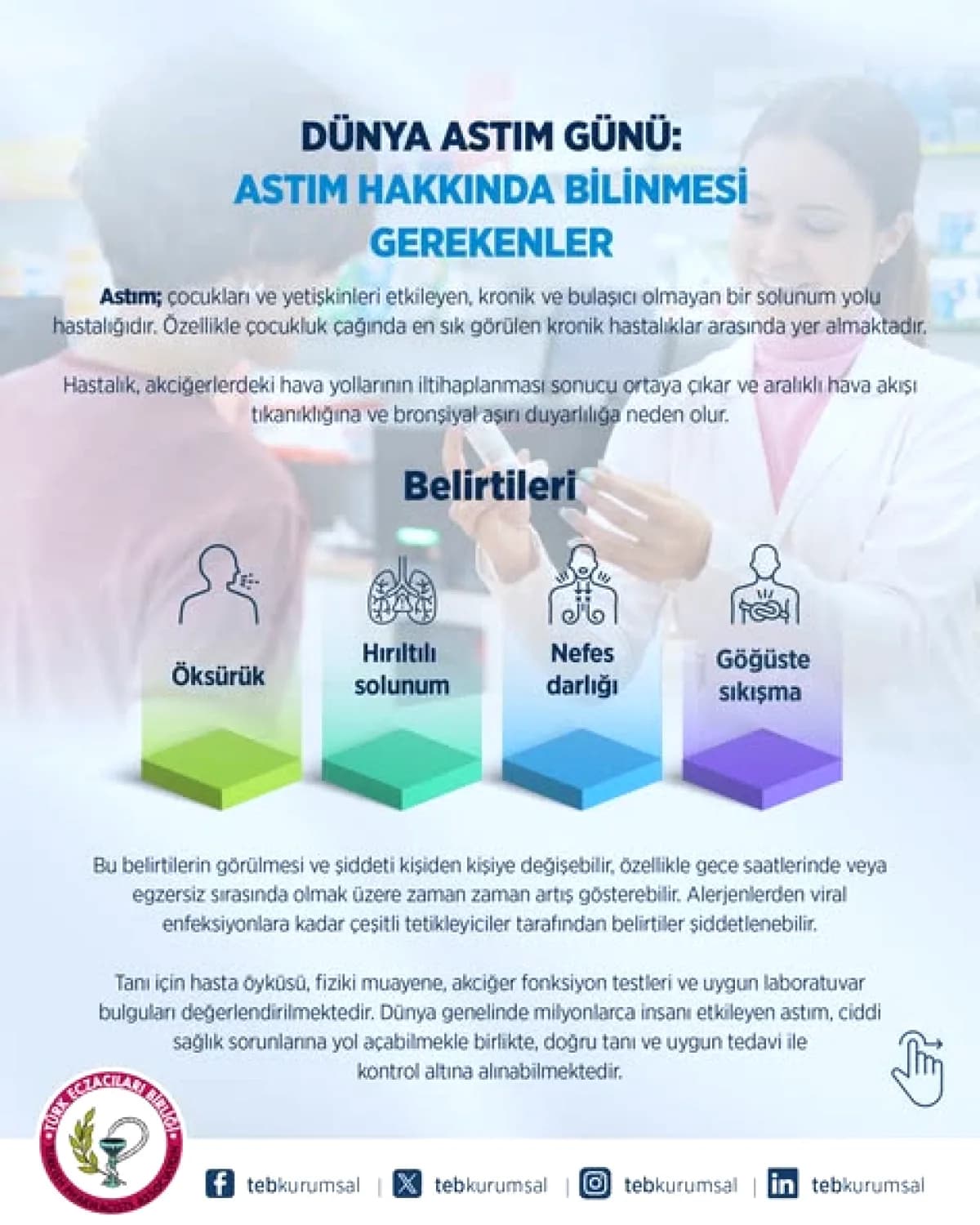 Astım Tedavisinde Eczacı Danışmanlığı: İlaçlarınızı Doğru Kullanın Astım Tedavisinde Eczacı Danışmanlığı: İlaçlarınızı Doğru Kullanın