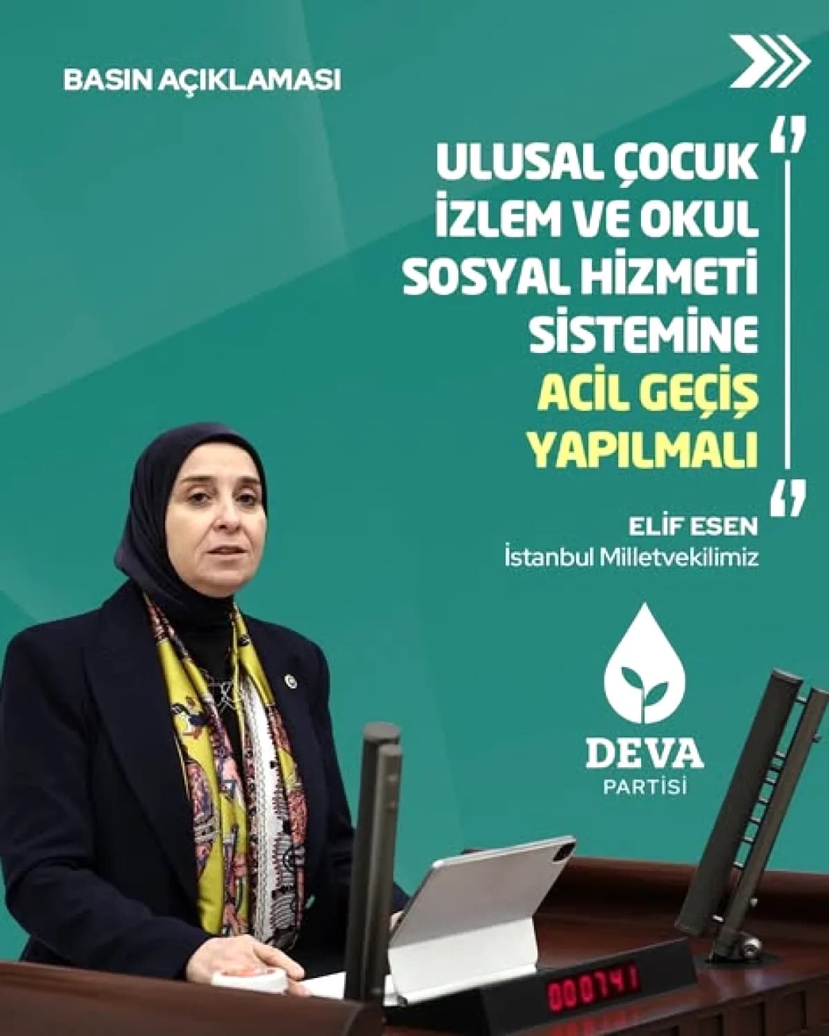 DEVA Partisi'nden Çocuk Politikalarında Reform: "Çocuklar Kaybolmasın" DEVA Partisi'nden Çocuk Politikalarında Reform: "Çocuklar Kaybolmasın"