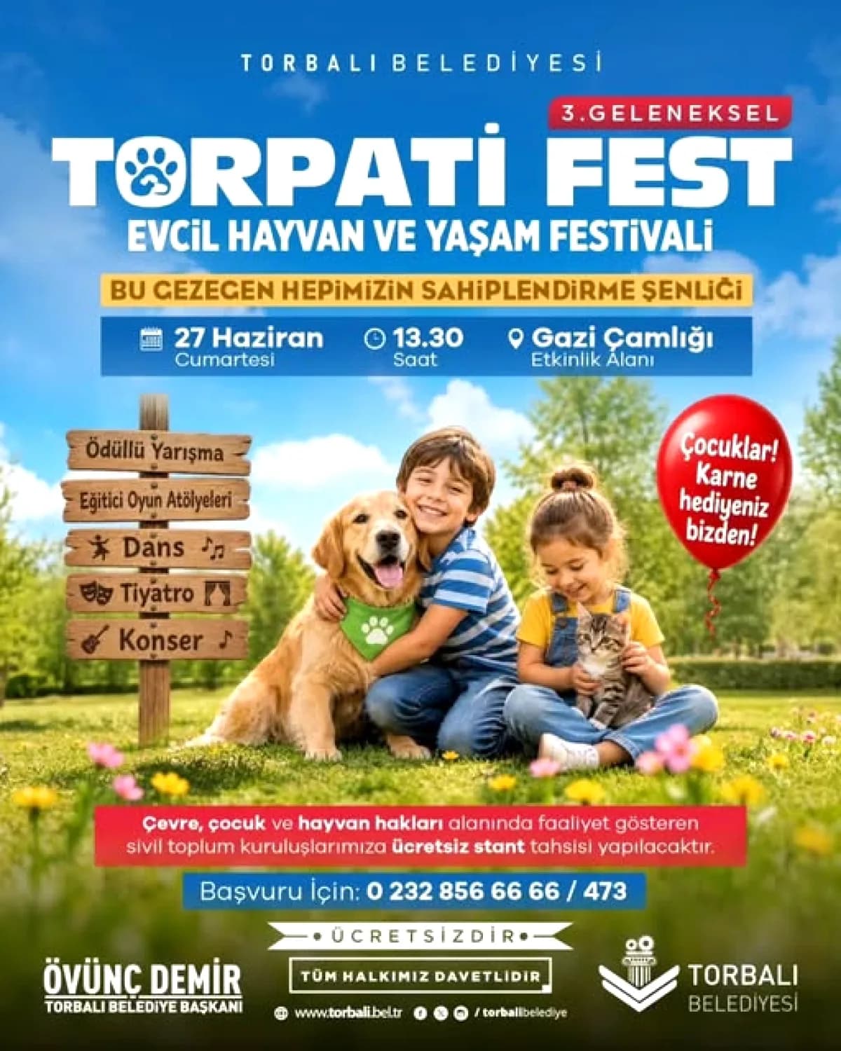 Torbalı'da TORPATİFEST 2024: Hayvan ve Çocuk Festivali Coşkusu Torbalı'da TORPATİFEST 2024: Hayvan ve Çocuk Festivali Coşkusu