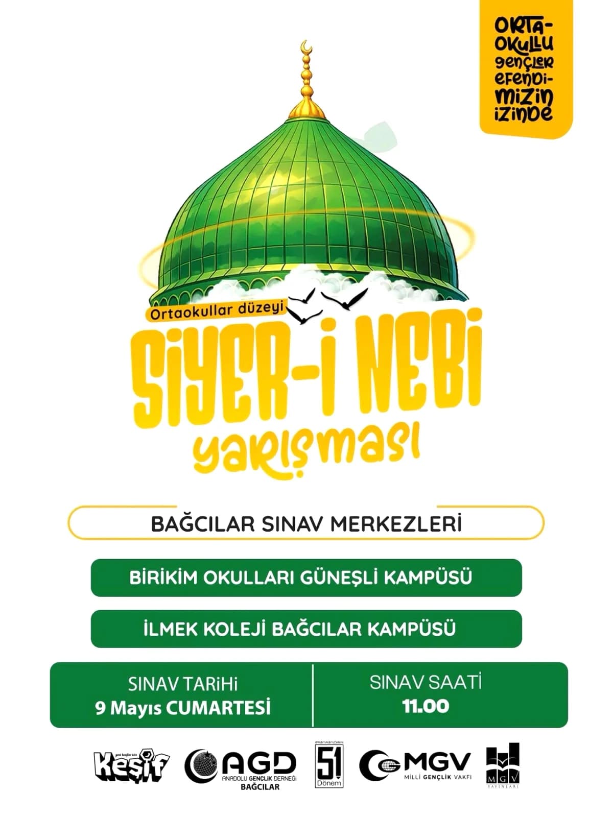 Bağcılar'da Siyer-i Nebi Yarışması için Geri Sayım: 9 Mayıs'ta İki Merkezde Bağcılar'da Siyer-i Nebi Yarışması için Geri Sayım: 9 Mayıs'ta İki Merkezde