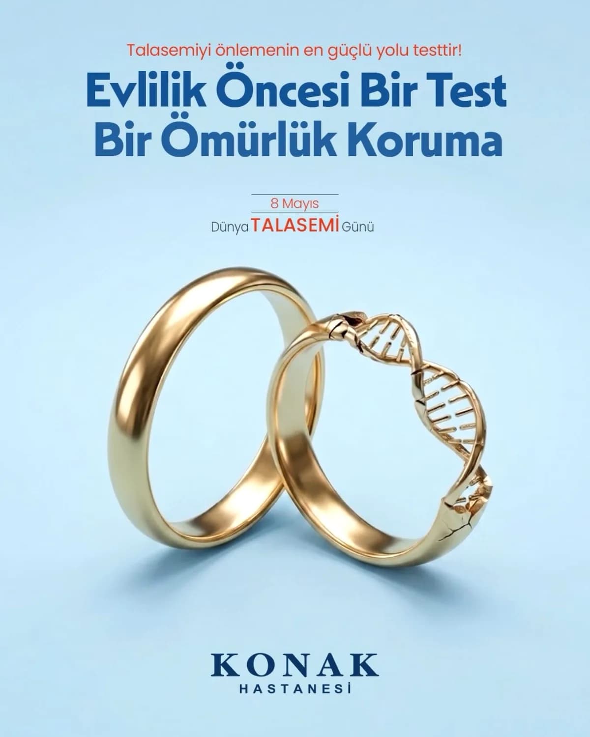 Özel Konak Hastanesi'nden Talasemi Farkındalık Çağrısı: "Kan Testi Hayat Kurtarır" Özel Konak Hastanesi'nden Talasemi Farkındalık Çağrısı: "Kan Testi Hayat Kurtarır"