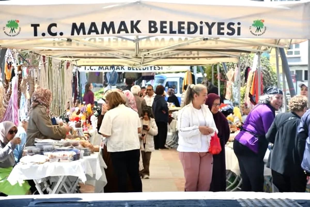 Mamak'ta Anneler Günü'ne Özel Kadın Eli Pazarı: 3 Gün Boyunca Açık Mamak'ta Anneler Günü'ne Özel Kadın Eli Pazarı: 3 Gün Boyunca Açık