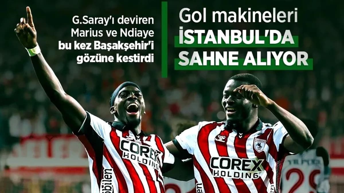 Samsunspor'un Golcü İkisi İstanbul'da: "Bu Akşam da İş Başındayız" Samsunspor'un Golcü İkisi İstanbul'da: "Bu Akşam da İş Başındayız"
