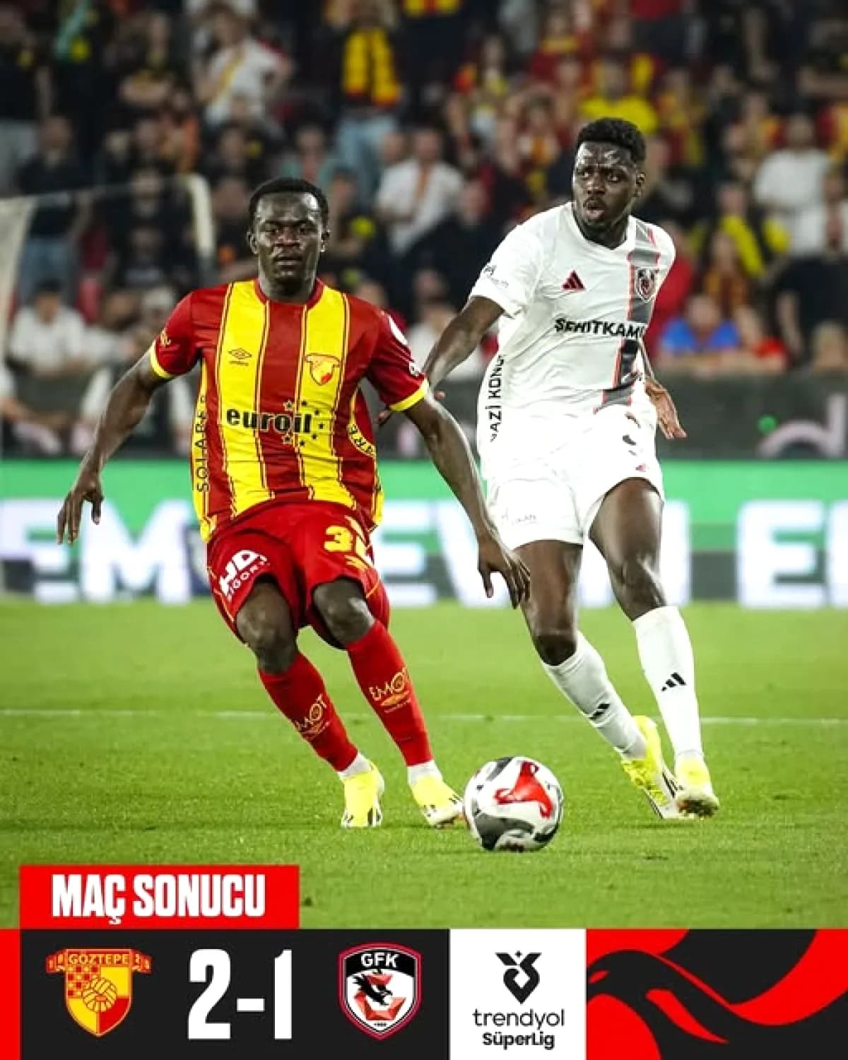 Göztepe, Gaziantep FK'yı 2-1 Mağlup Etti | Süper Lig'de Kritik Galibiyet Göztepe, Gaziantep FK'yı 2-1 Mağlup Etti | Süper Lig'de Kritik Galibiyet