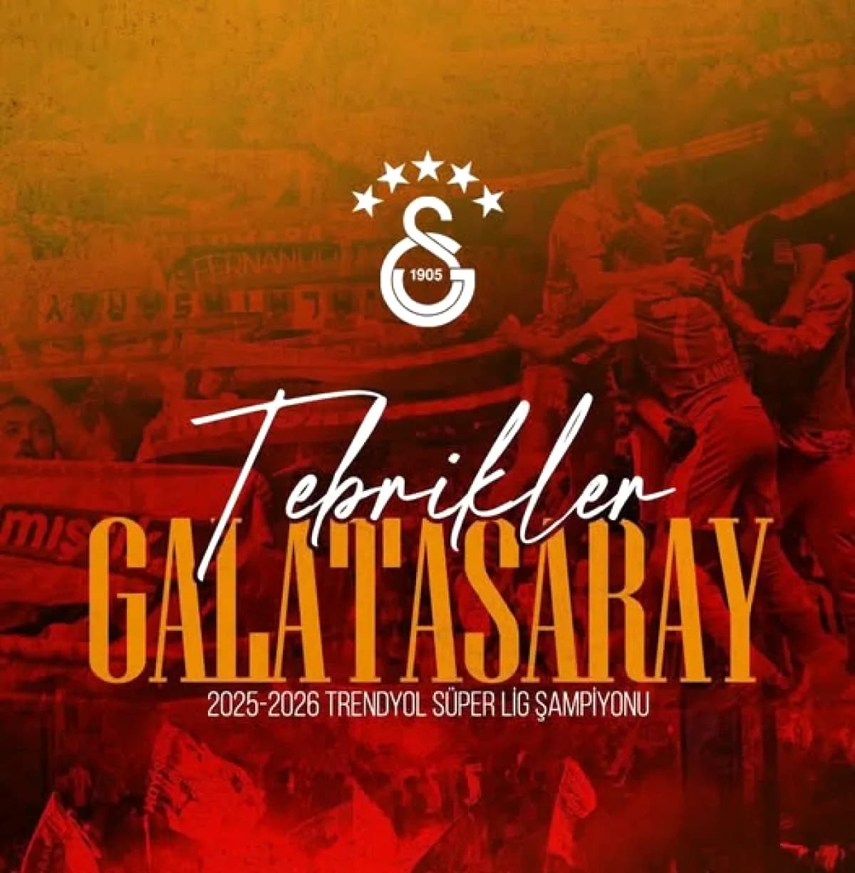 Afyonkarahisar Milletvekili'nden Galatasaray'ın Şampiyonluğuna Tebrik Afyonkarahisar Milletvekili'nden Galatasaray'ın Şampiyonluğuna Tebrik