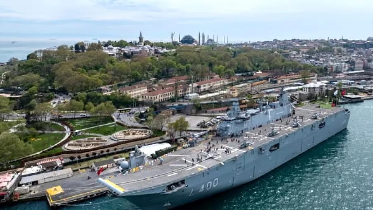 TCG Anadolu SAHA 2026'da Halkın Ziyaretine Açıldı TCG Anadolu SAHA 2026'da Halkın Ziyaretine Açıldı