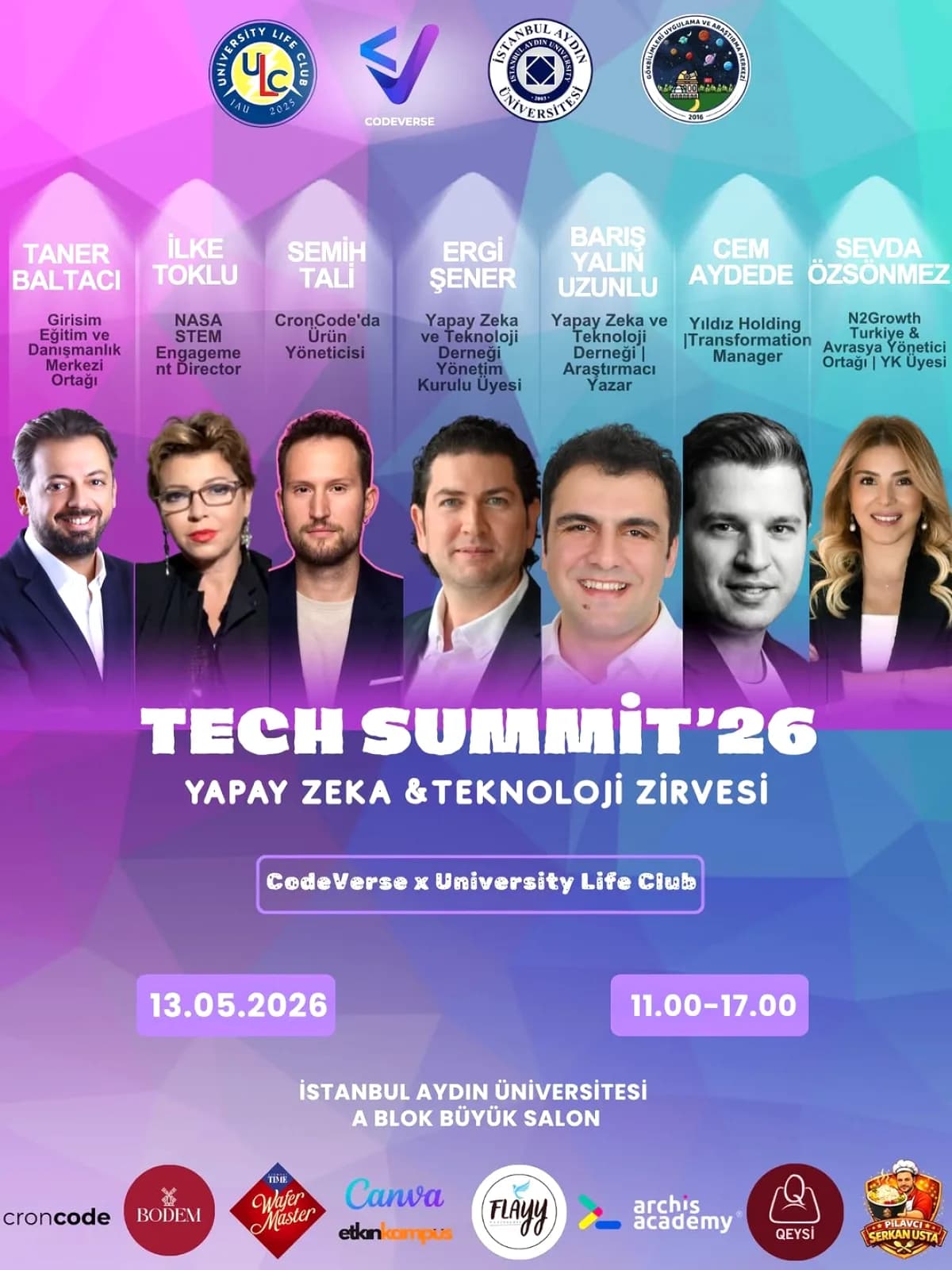 İstanbul Aydın'da TECH SUMMIT 26 İçin Başvurular Başladı İstanbul Aydın'da TECH SUMMIT 26 İçin Başvurular Başladı
