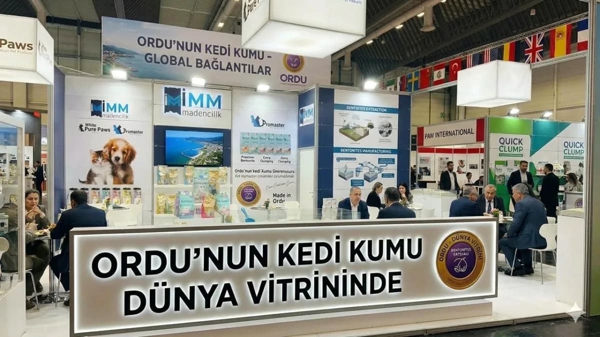 6 Ordulu Kedi Kumu Üreticisi Dünya Devi Interzoo'da 6 Ordulu Kedi Kumu Üreticisi Dünya Devi Interzoo'da