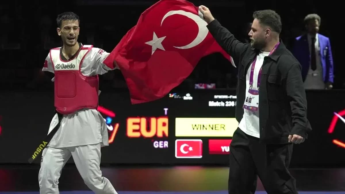 Yusuf Yünaçtı Altın Madalyaya Ulaştı Yusuf Yünaçtı Altın Madalyaya Ulaştı