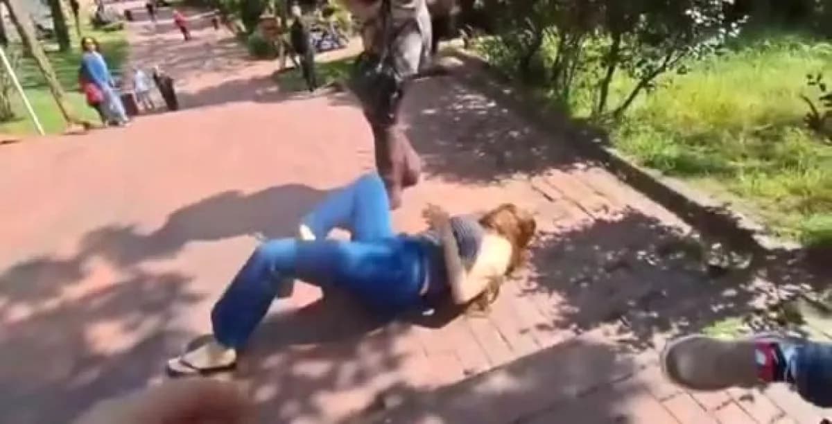 İstanbul'da Park Yürüyüşü Sırasında Feci Kaza: Kadının Ayağı Kırıldı İstanbul'da Park Yürüyüşü Sırasında Feci Kaza: Kadının Ayağı Kırıldı