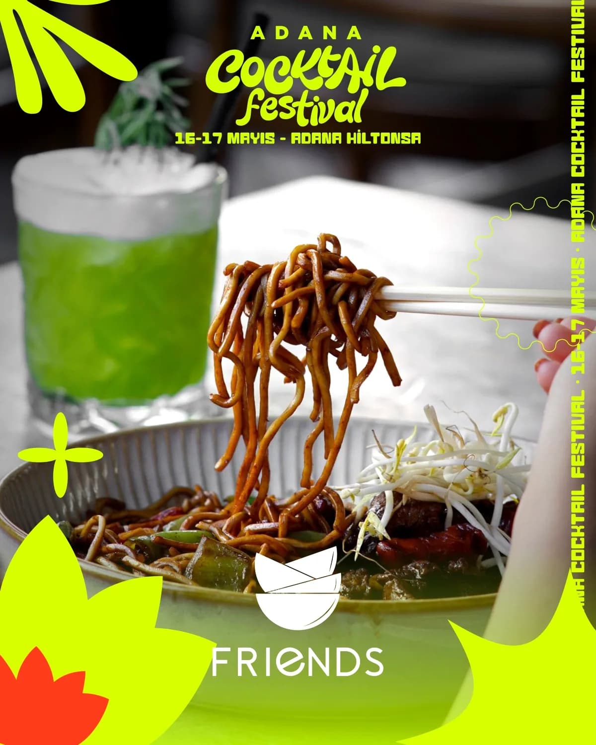 Friends Cafe, Adana Cocktail Festivali'nde Yer Alacak Friends Cafe, Adana Cocktail Festivali'nde Yer Alacak