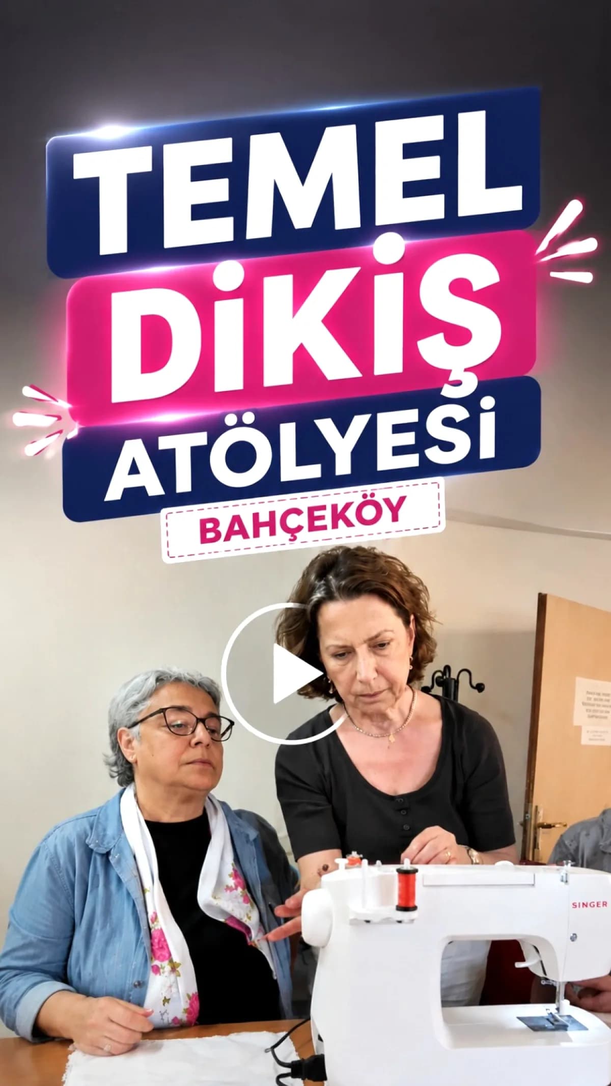 Sarıyer'de Kadınlar İçin Temel Dikiş Atölyesi Devam Ediyor Sarıyer'de Kadınlar İçin Temel Dikiş Atölyesi Devam Ediyor