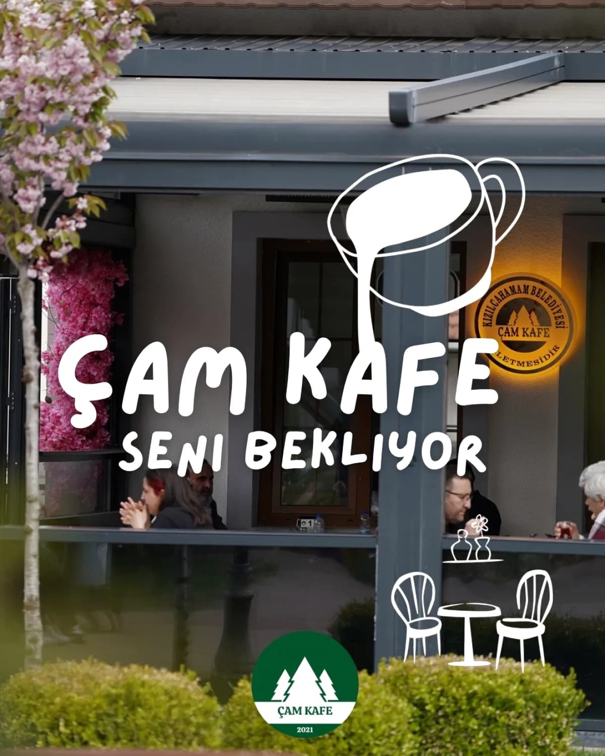 Kızılcahamam Çam Kafe'de Yaz İçecekleri Kızılcahamam Çam Kafe'de Yaz İçecekleri