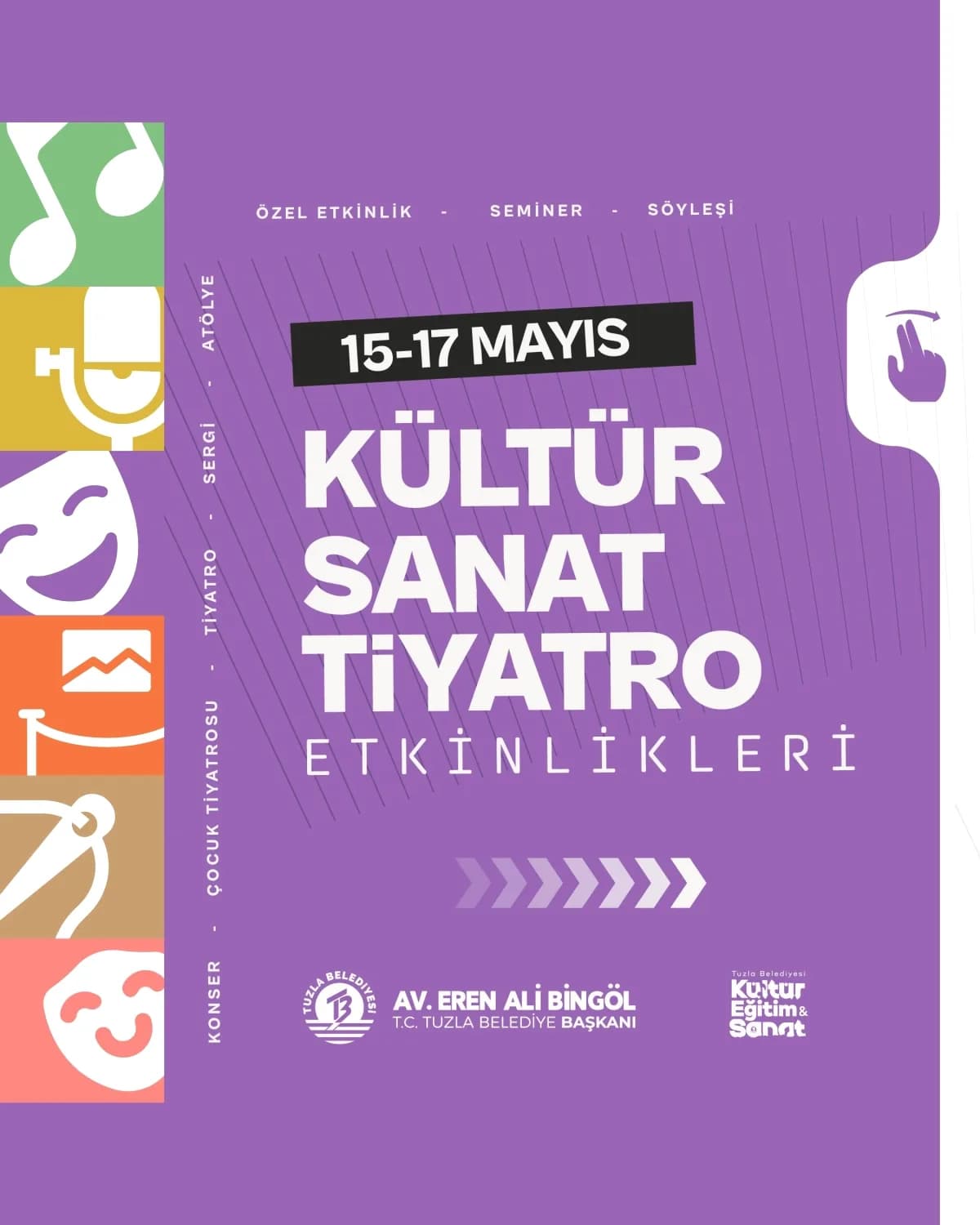 Tuzla'da Hafta Sonu Sanat Rüzgarı: Tiyatro Gösterileri Başlıyor Tuzla'da Hafta Sonu Sanat Rüzgarı: Tiyatro Gösterileri Başlıyor