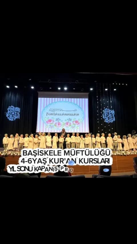 Başiskele'de Minik Eller Geleceğe Hazır: Okul Öncesi Kur'an Kursu Dönemi Sona Erdi Başiskele'de Minik Eller Geleceğe Hazır: Okul Öncesi Kur'an Kursu Dönemi Sona Erdi
