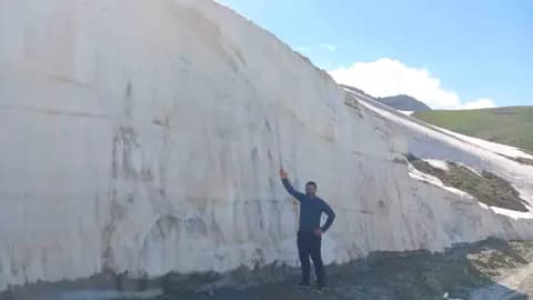 Hakkari'de Haziran Ayında 5 Metre Kar: Berçelan Yaylası'nda İnanılmaz Manzara Hakkari'de Haziran Ayında 5 Metre Kar: Berçelan Yaylası'nda İnanılmaz Manzara