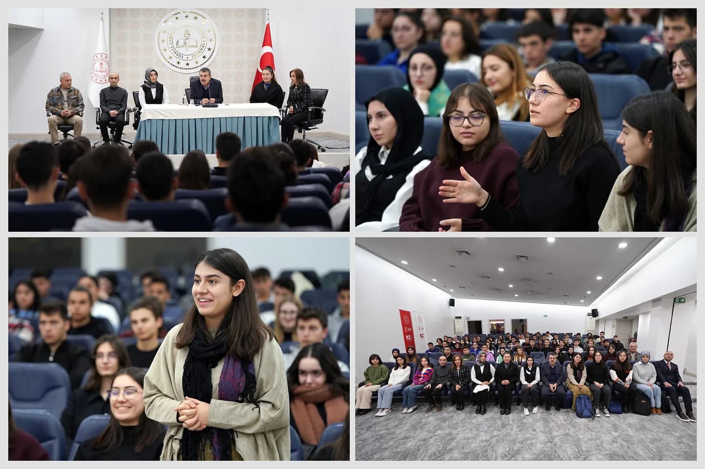 Milli Eğitim Bakanı, Sivas Selçuk Anadolu Lisesi Öğrencileriyle Buluştu Milli Eğitim Bakanı, Sivas Selçuk Anadolu Lisesi Öğrencileriyle Buluştu