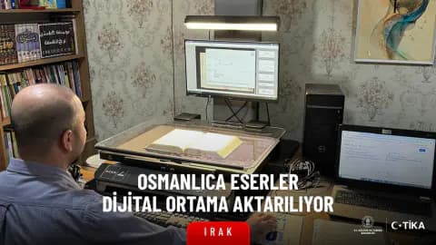 Irak’ta Osmanlıca Eserlerin Dijital Ortama Aktarılması için Yeni Adımlar Atıldı Irak’ta Osmanlıca Eserlerin Dijital Ortama Aktarılması için Yeni Adımlar Atıldı