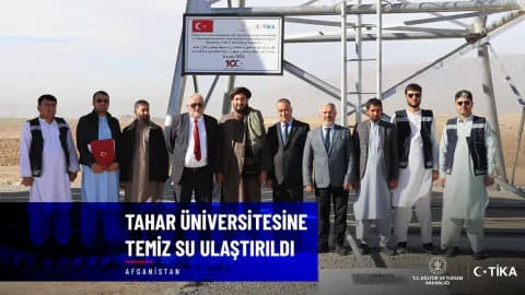 TİKA, Tahar Üniversitesi'ne Temiz Su Sağlama Projesini Hayata Geçirdi TİKA, Tahar Üniversitesi'ne Temiz Su Sağlama Projesini Hayata Geçirdi