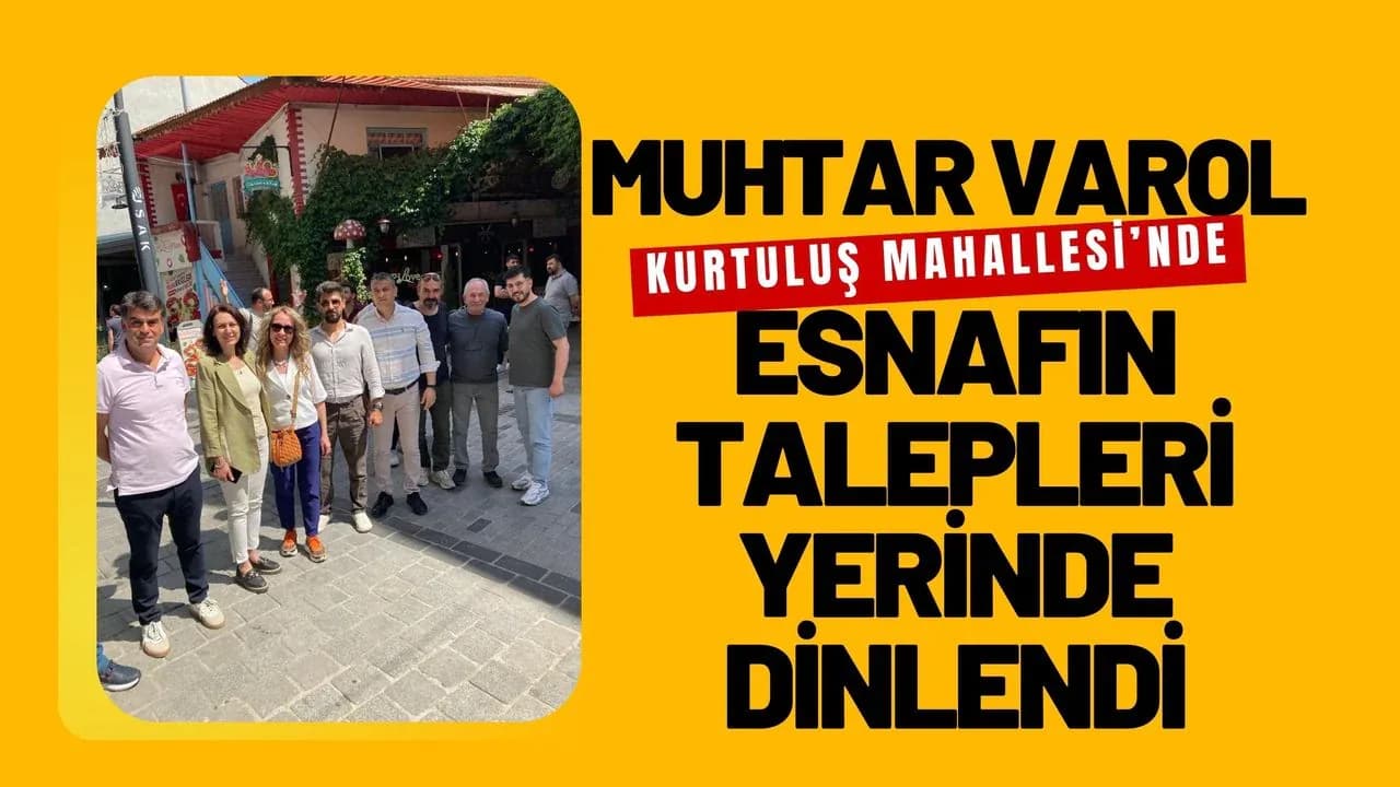 Uşak Kurtuluş Mahallesi'nde Değişim Hazırlığı: Esnafın Talepleri Masaya Yatırıldı Uşak Kurtuluş Mahallesi'nde Değişim Hazırlığı: Esnafın Talepleri Masaya Yatırıldı