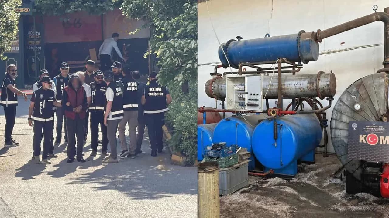Eskişehir'de Kaçak Yakıt Operasyonu: 23 Bin Litre Yakıt ve Silahlar Ele Geçirildi Eskişehir'de Kaçak Yakıt Operasyonu: 23 Bin Litre Yakıt ve Silahlar Ele Geçirildi