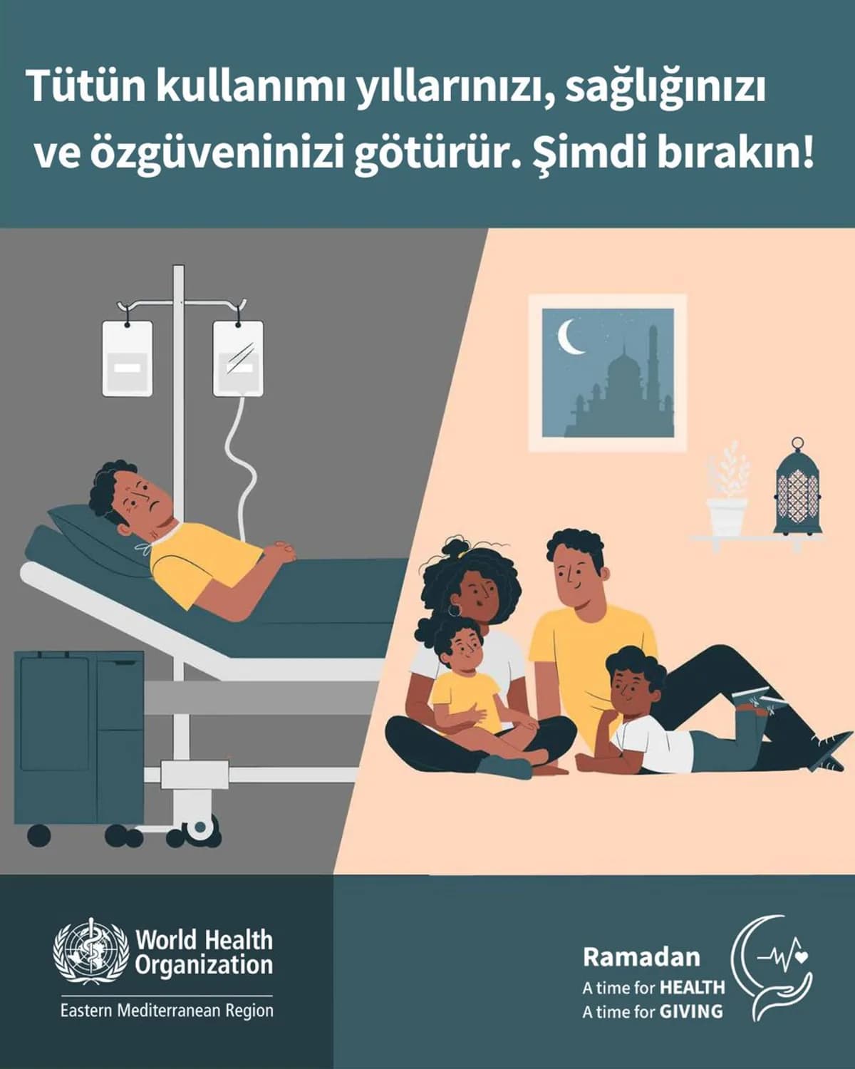 WHO, Ramazan'da Tütüne Veda Etmek İçin 6 Neden Sunuyor WHO, Ramazan'da Tütüne Veda Etmek İçin 6 Neden Sunuyor
