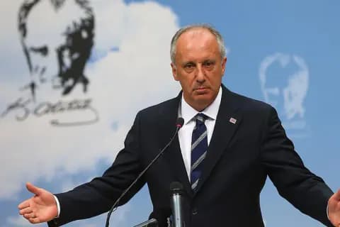 Çin'den Muharrem İnce'nin Türkiye Yargısı Hakkındaki Açıklamasına Yanıt Çin'den Muharrem İnce'nin Türkiye Yargısı Hakkındaki Açıklamasına Yanıt