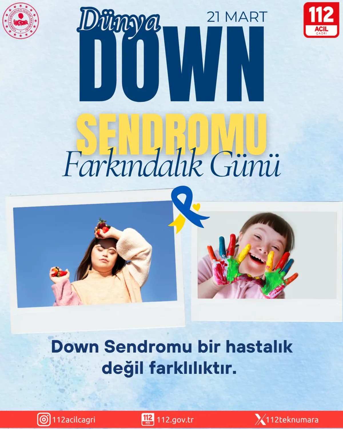 21 Mart Dünya Down Sendromu Farkındalık Günü: Toplumsal Bilincin Artırılması Hedefleniyor 21 Mart Dünya Down Sendromu Farkındalık Günü: Toplumsal Bilincin Artırılması Hedefleniyor
