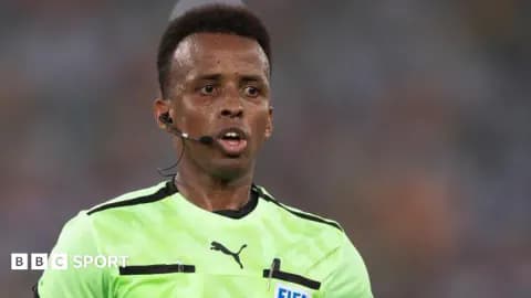 ABD'nin Engelini UEFA Yıktı: Somalili Hakem Omar Artan Süper Kupa'da! ABD'nin Engelini UEFA Yıktı: Somalili Hakem Omar Artan Süper Kupa'da!