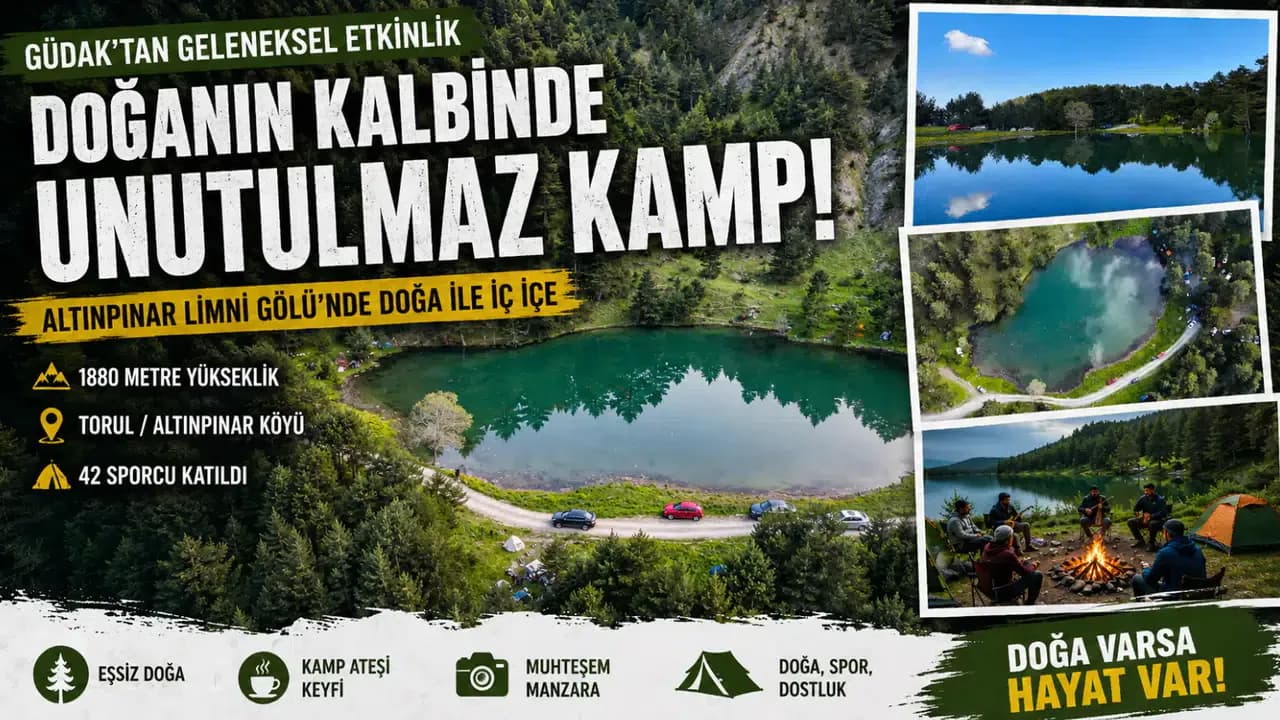 Gümüşhane'nin Doğasında Huzur: Altınpınar Limni Gölü'nde Dev Kamp Etkinliği Gümüşhane'nin Doğasında Huzur: Altınpınar Limni Gölü'nde Dev Kamp Etkinliği