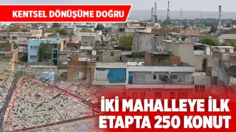 Batman Cumhuriyet ve Şirinevler Mahalleleri'nde Kentsel Dönüşüm Başlıyor Batman Cumhuriyet ve Şirinevler Mahalleleri'nde Kentsel Dönüşüm Başlıyor