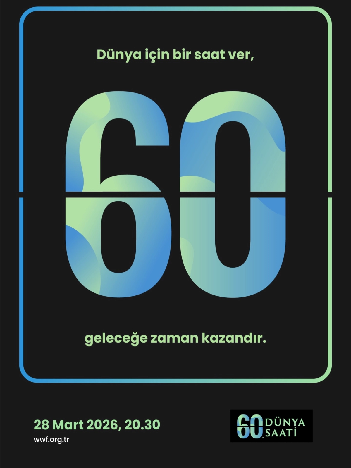 Ataşehir'de Dün Gece Işıklar Söndü: Dünya Saati Hareketine Büyük Katılım